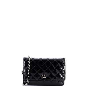 Chanel Wallet On Chain Quilted Patent #241169C19B